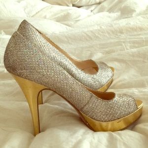 Enzo angiolini Sparkly Heels